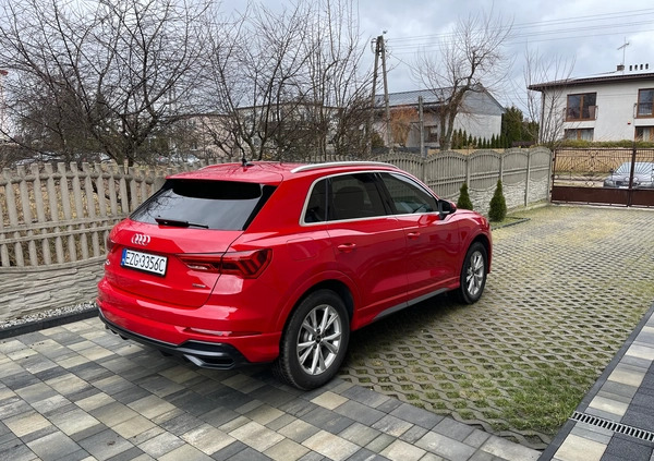 Audi Q3 cena 137999 przebieg: 4885, rok produkcji 2022 z Zgierz małe 232